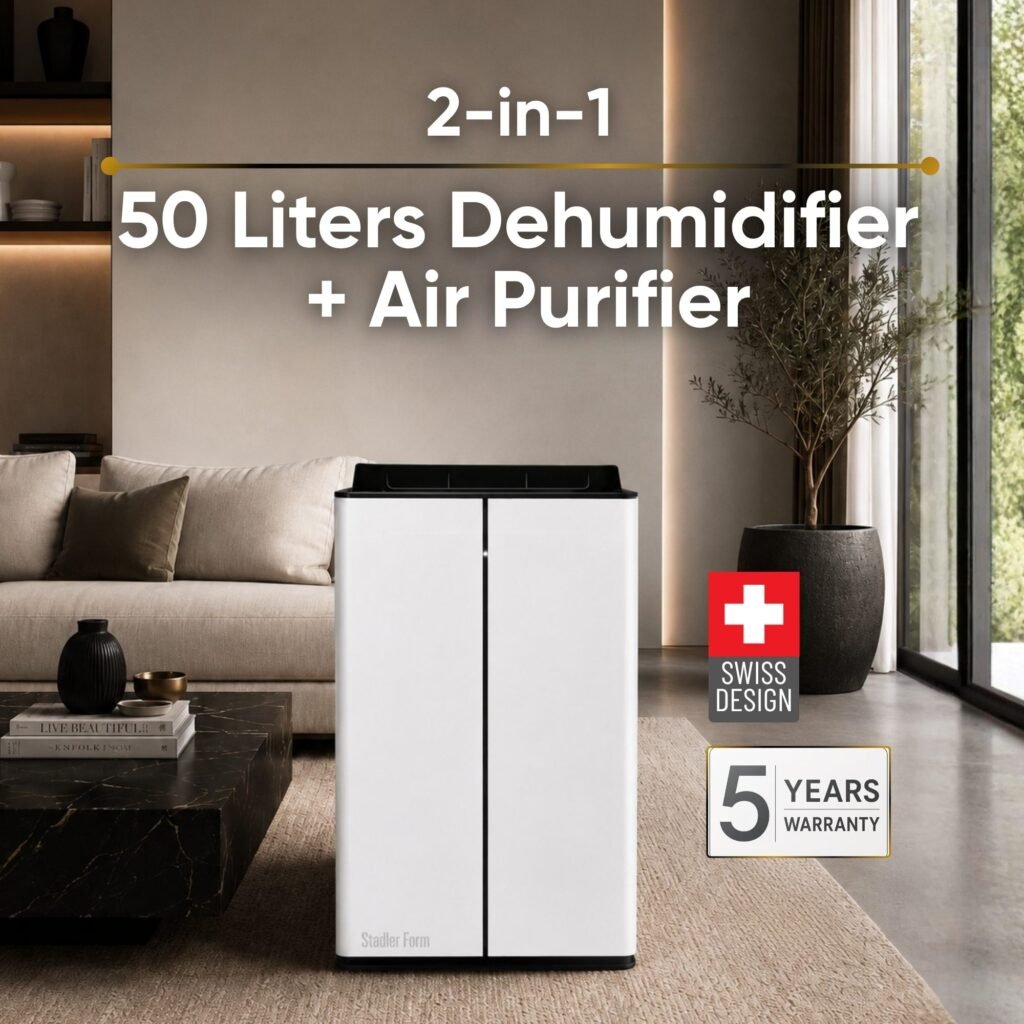 Stadler Form Lukas Pro 50L Dehumidifier & Air Purifier – product image 2
