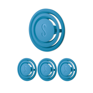 Fragrance pin Blue Rosewood