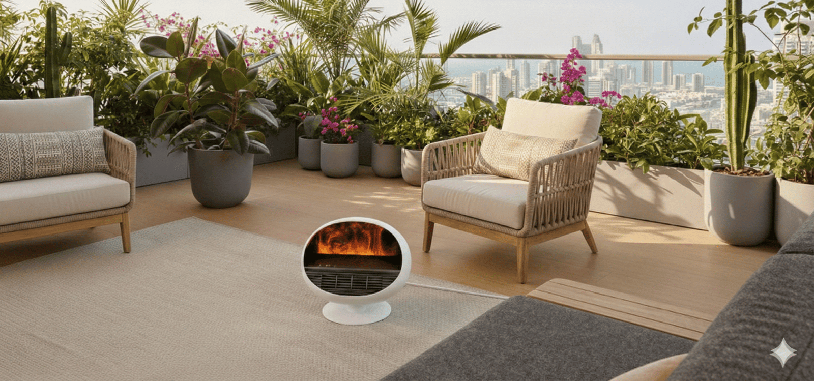 Enjoy Your Dubai Balcony All Winter Long – Outdoor Heating Made Easy!