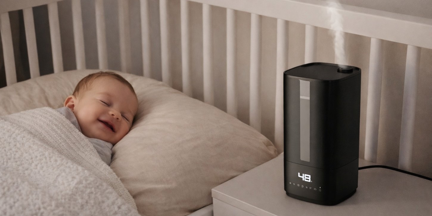 Stadler Form Oliver Humidifier in the UAE: Why UV-Sanitized Humidity Matters for Babies and Air-Conditioned Spaces
