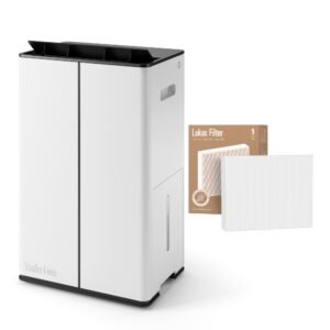 Stadler Form Lukas Smart Dehumidifier and Air Purifier 20L with HEPA Filter, 24 Hour Moisture Removal, WiFi App Control, Laundry Drying Mode, Quiet for Large Rooms up to 70 m², 2 Years Warranty